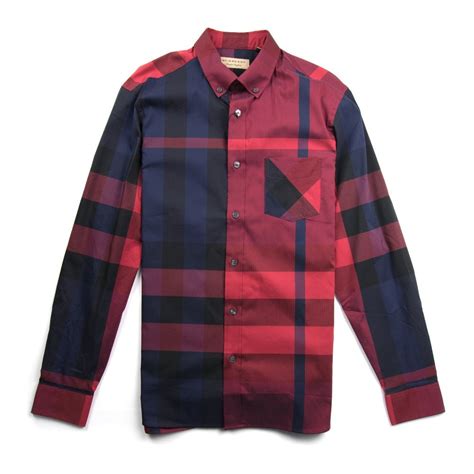 burberry long sleeve red|Burberry long sleeve for sale.